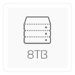 8 TB 2.5″ SSD (Seq. Lees: 560 MB/s, Schrijf: 530 MB/s)
