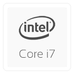 i7-1165G7 (2.80 to 4.70 GHz – 4 Cores – 8 Threads – 12MB Cache)