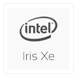 Intel® Iris® Xe Graphics – Integrated – 60Hz display – NV41MZ