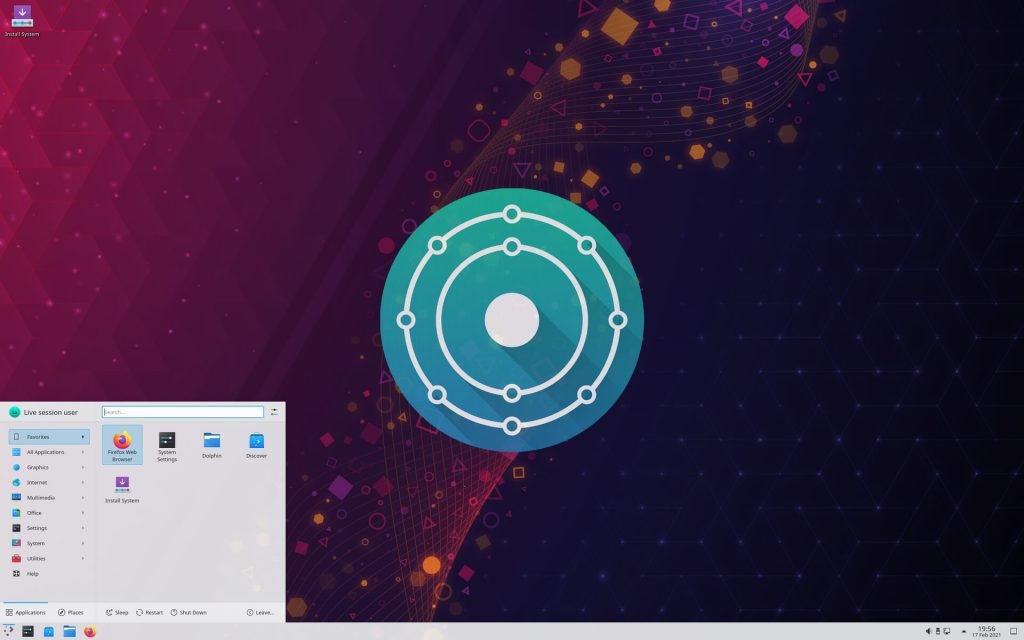 KDE Neon Plasma Desktop Linux