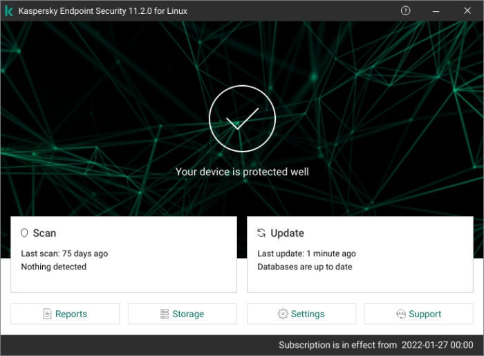 Kaspersky Endpoint Security Linux 1Jaar 1Gebruiker Laptopmetlinux.nl