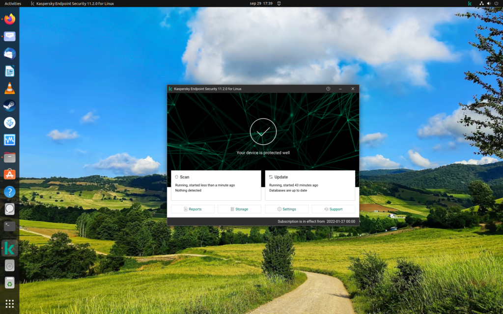 Kaspersky Endpoint Security Linux 1Jaar 1Gebruiker Laptopmetlinux.nl