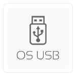 Gratis installatie/recovery USB met gekozen OS (64 GB USB 3.2 gen1)